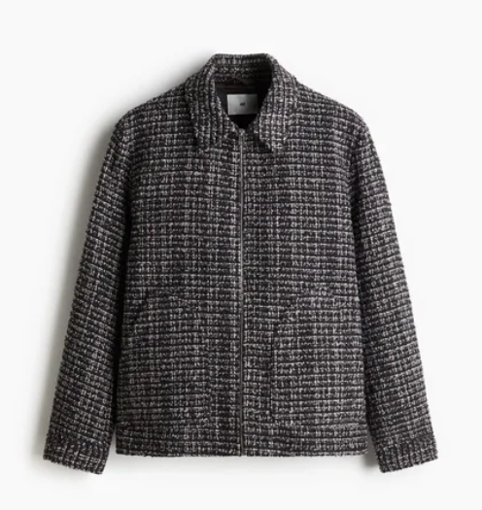 Picture of Regular Fit Tweed overshirt