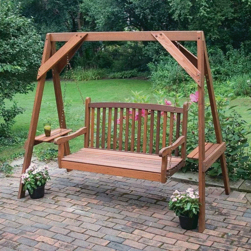 Picture of Musky Wood Swing - Brown