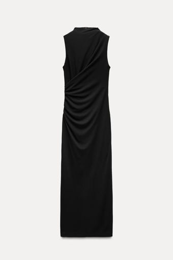Picture of RUCHED MIDI DRESS