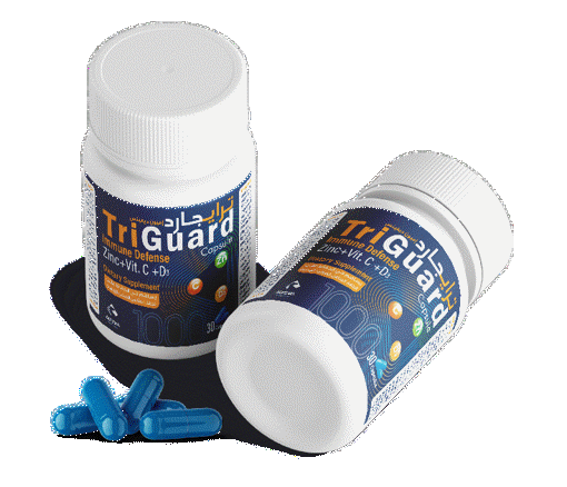 Picture of Triguard Vit – C + Zinc + Vit – D3 30 Cap