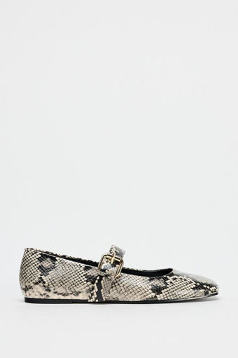 Picture of BALLET FLATS WITH ANIMAL PRINT
